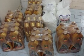 کمک خیر میاندوآبی به جامعه هدف بهزیستی شهرستان