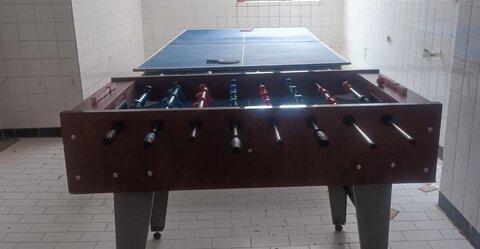 توجه مدیر بهزیستی شهرستان یزد به نشاط کارکنان با تجهیز فضای ورزشی در مدیریت بهزیستی شهرستان یزد 