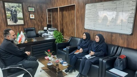 بازدید مسئول بازرسی و مدیریت عملکرد بهزیستی استان البرز از اداره بهزیستی شهرستان اشتهارد