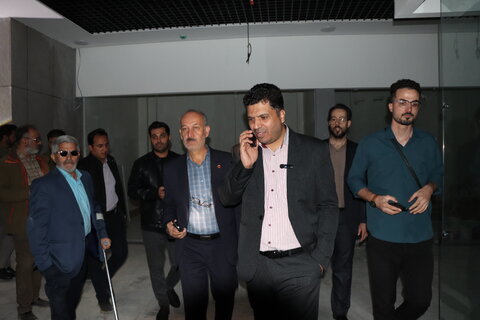بازدید مشترک مسئولان استانی از مجتمع آفتاب و بررسی روند مناسب‌سازی برای معلولین