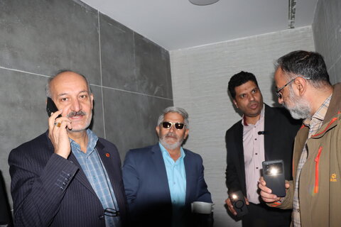 بازدید مشترک مسئولان استانی از مجتمع آفتاب و بررسی روند مناسب‌سازی برای معلولین