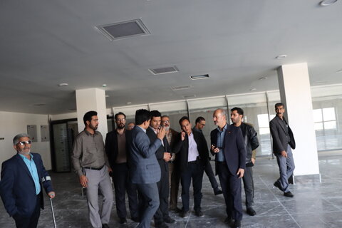 بازدید مشترک مسئولان استانی از مجتمع آفتاب و بررسی روند مناسب‌سازی برای معلولین