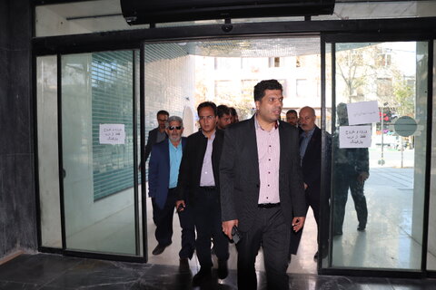 بازدید مشترک مسئولان استانی از مجتمع آفتاب و بررسی روند مناسب‌سازی برای معلولین