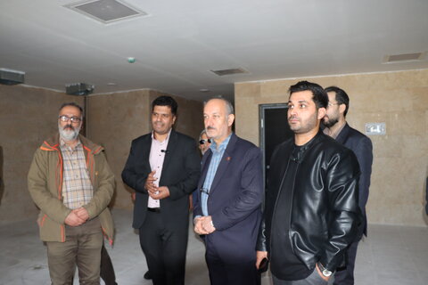 بازدید مشترک مسئولان استانی از مجتمع آفتاب و بررسی روند مناسب‌سازی برای معلولین