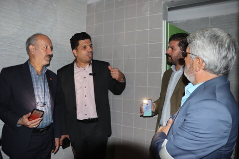 بازدید مشترک مسئولان استانی از مجتمع آفتاب و بررسی روند مناسب‌سازی برای معلولین