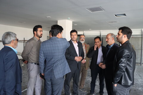 بازدید مشترک مسئولان استانی از مجتمع آفتاب و بررسی روند مناسب‌سازی برای معلولین