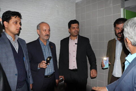 بازدید مشترک مسئولان استانی از مجتمع آفتاب و بررسی روند مناسب‌سازی برای معلولین