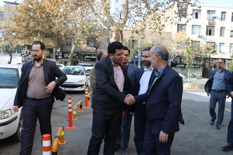 بازدید مشترک مسئولان استانی از مجتمع آفتاب و بررسی روند مناسب‌سازی برای معلولین