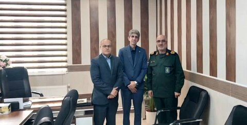 توسعه همکاری‌های بهزیستی کرمانشاه و قرارگاه نجف