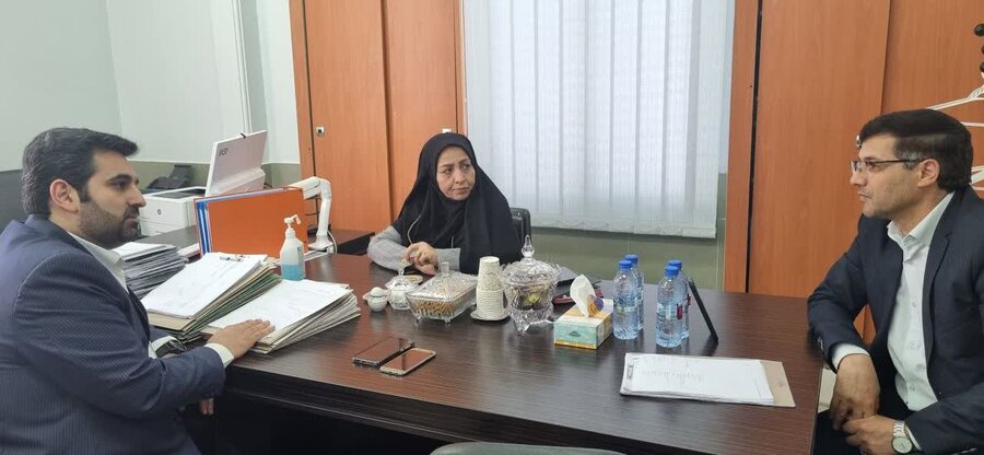 نشست مدیرکل، عامل ذیحساب و رئیس دیوان محاسبات بهزیستی گلستان با هدف تقویت همکاری‌های نظارتی و مالی