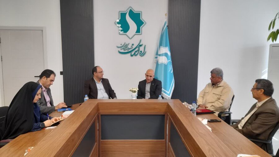 دیدار دکتر نسیمی با مدیرعامل و اعضای هیأت‌مدیره بنیاد نیکوکاری راه آسمان