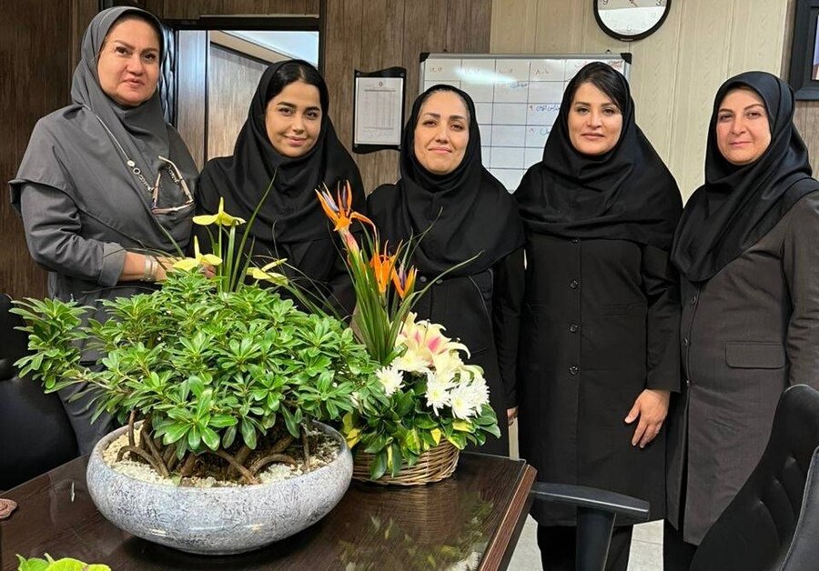 شمیرانات | تقدیر مدیر بهزیستی از مدال آوران مسابقات والیبال بانوان در بیست‌ویکمین دوره مسابقات کارکنان بهزیستی کشور