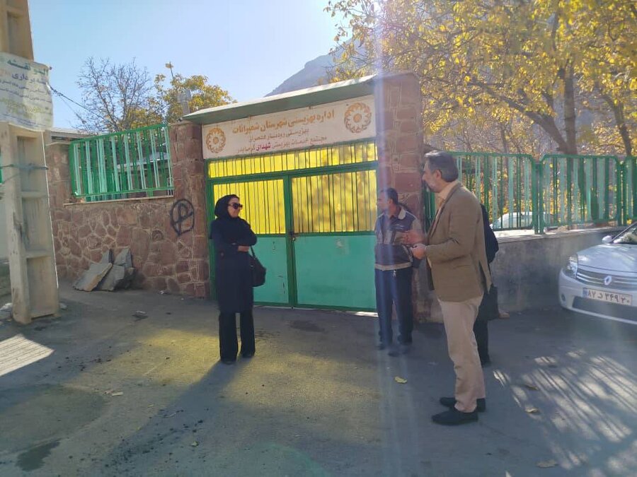شمیرانات | بازدید معاون توسعه مدیریت و منابع بهزیستی شهرستان از مراکزتحت نظارت بخش رودبارقصران و لواسان