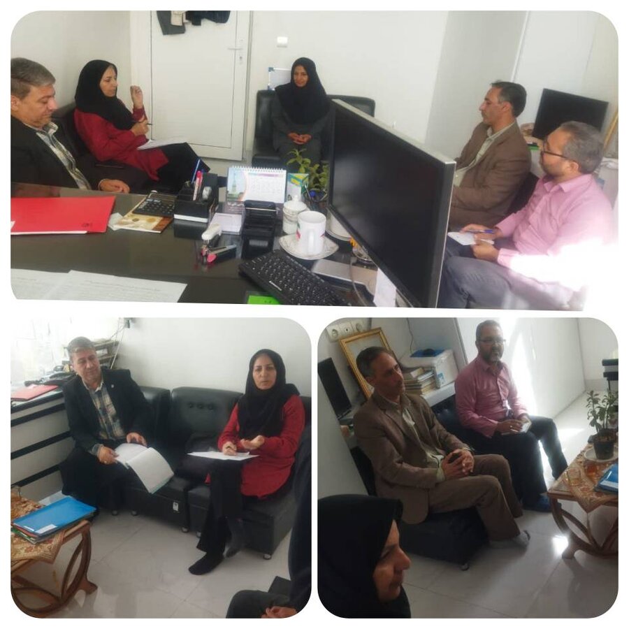 بازدید ریاست و مسئول حوزه سلامت اجتماعی بهزیستی قاینات از مرکز شبه خانواده مومنین