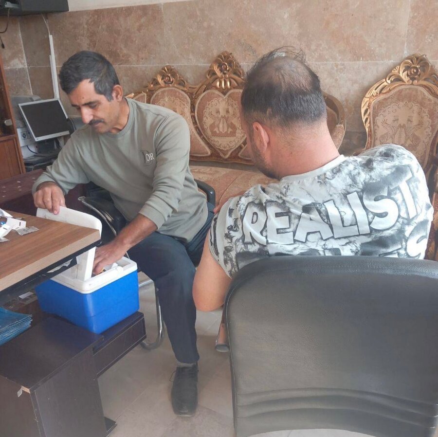 پیشوا | برنامه واکسیناسیون آنفولانزا در مرکز اقامتی رها گستر نوین اجرا شد