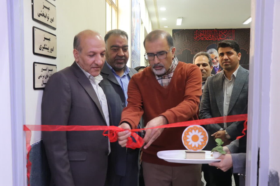 افتتاح کافه کتاب بهزیستی