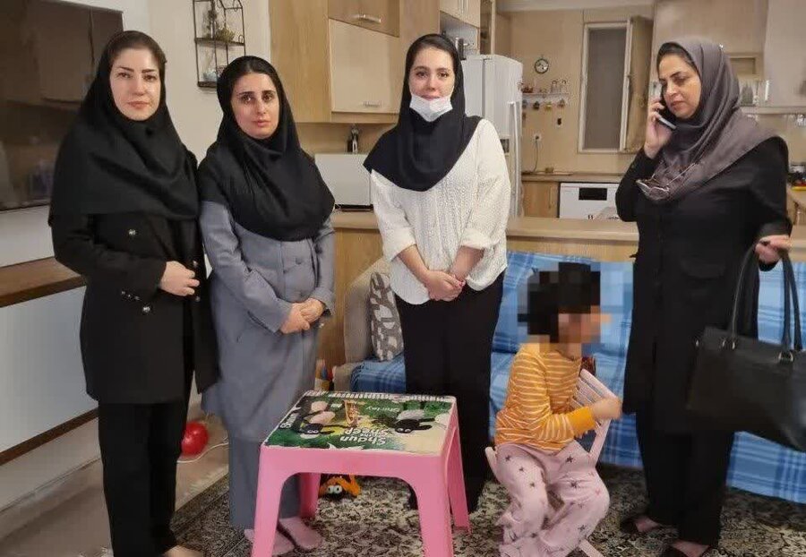 بازدید از توانجویان در قالب طرح مراقبت در منزل