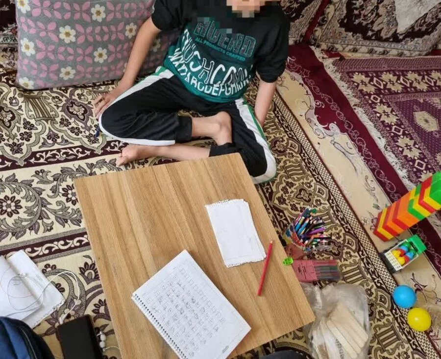 بازدید از توانجویان در قالب طرح مراقبت در منزل