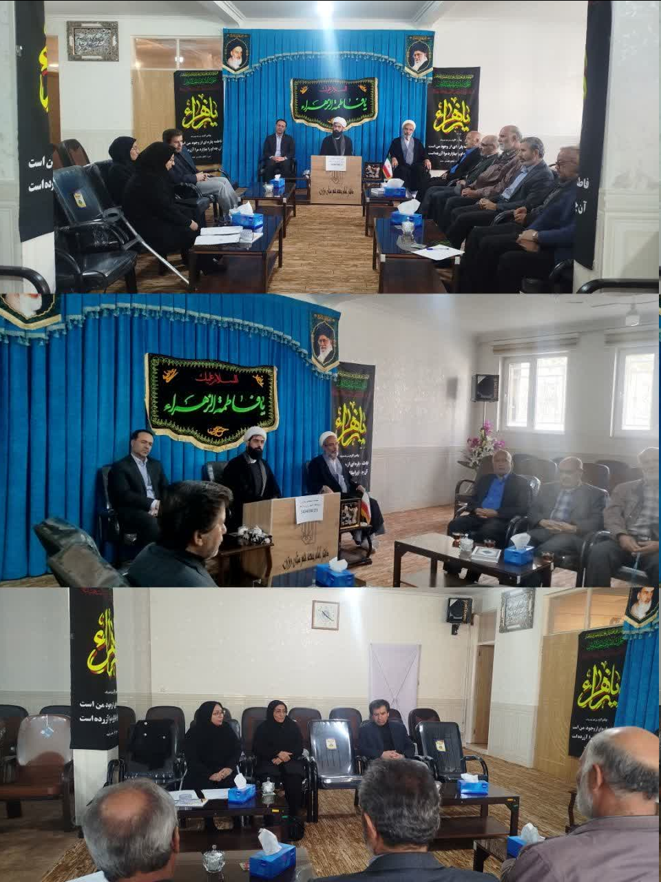 برگزاری جلسه بررسی مناسبسازی مساجد شهرستان رزن برای استفاده معلولین، سالمندان و جانبازان