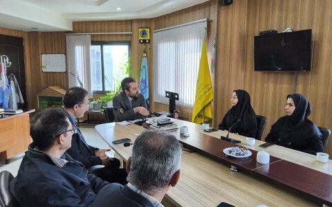 جلسه مشترک بهزیستی و حج و زیارت استان در راستای برگزاری پویش ولیمه مهربانی حجاج