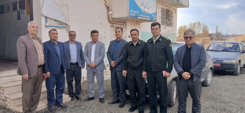 بازدید روسای ادارات دهگلان از کمپ‌های ترک اعتیاد