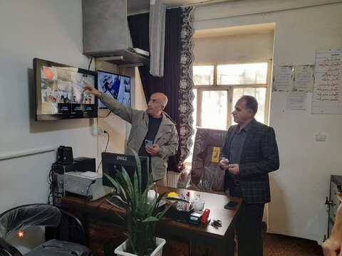 بازدید مسئول ارزیابی و مدیریت عملکرد بهزیستی استان از کمپ ترک اعتیاد مریوان