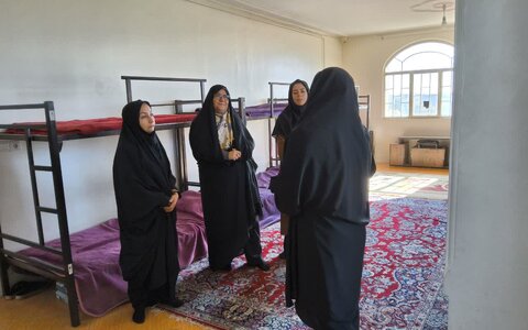 بازدید مدیرکل بهزیستی استان قزوین و رئیس کمیسیون بانوان شورای شهر از مرکز مدیریت مورد