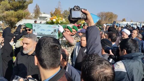 آذر-شرقی.تشییع پیکرهای مطهر شهدای گمنام