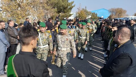 آذر-شرقی.تشییع پیکرهای مطهر شهدای گمنام