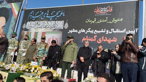 آذر-شرقی.تشییع پیکرهای مطهر شهدای گمنام