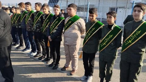 آذر-شرقی.تشییع پیکرهای مطهر شهدای گمنام