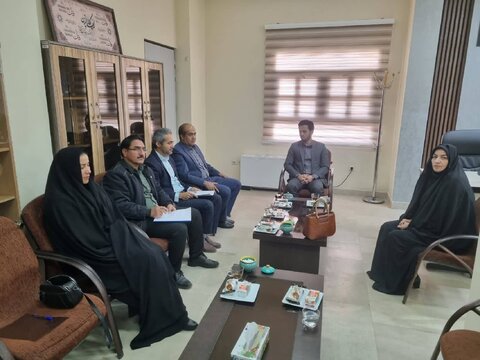 دیدار رئیس اداره بهزیستی شهرستان سرایان با رئیس جدید دادگستری