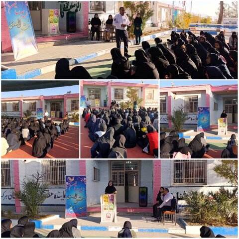 آشنایی دانش آموزان دبیرستان بنت الهدی با مشاوره ژنتیک و پیشگیری از معلولیت‌ها