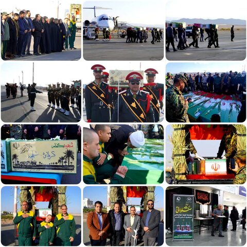 فرشتگان زمینی به استقبال فرشتگان آسمانی رفتند