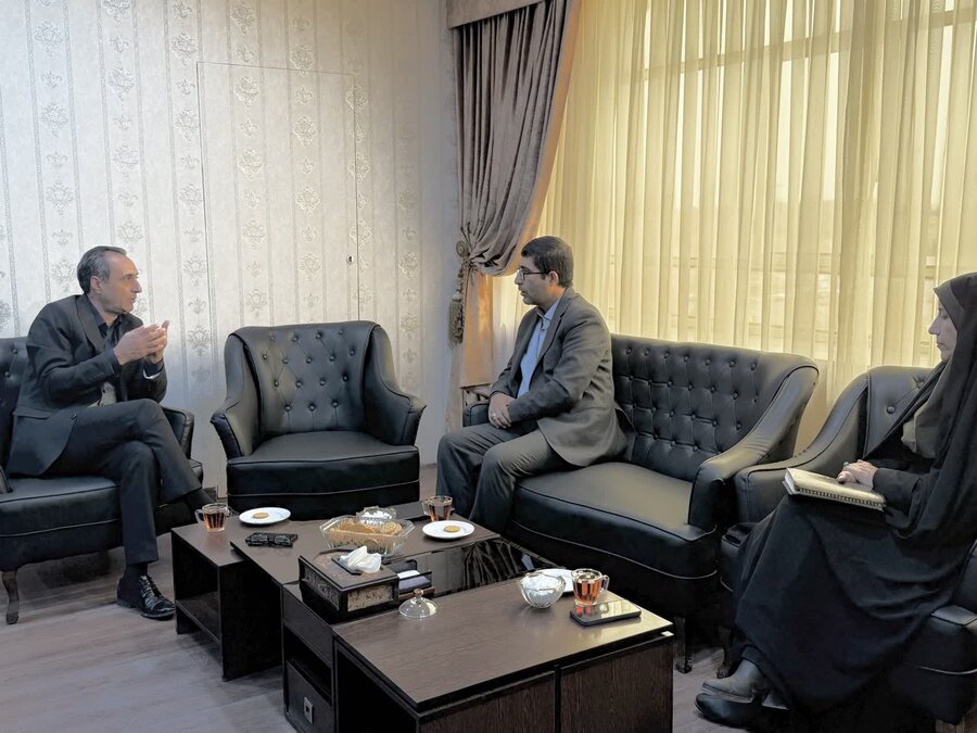 دیدار مشاور رئیس سازمان بهزیستی کشور با مدیرکل بهزیستی یزد