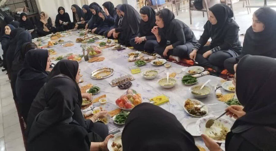 برگزاری مراسم ایام فاطمیه در مرکز ۱۴ معصوم با حضور رئیس اداره بهزیستی نقده