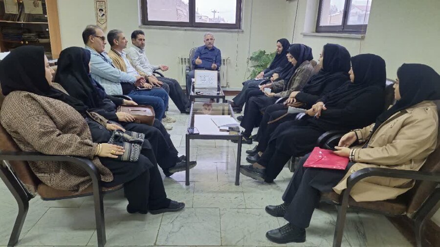 پارس آباد| جلسه تسریع در ثبت و ارزیابی پرونده‌های افراد تحت پوشش واجد شرایط در سامانه اشتغال در پارس آباد.