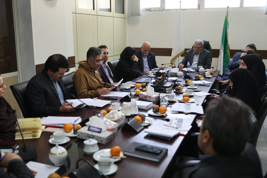 نشست با همکاران دبیرخانه سالمندان