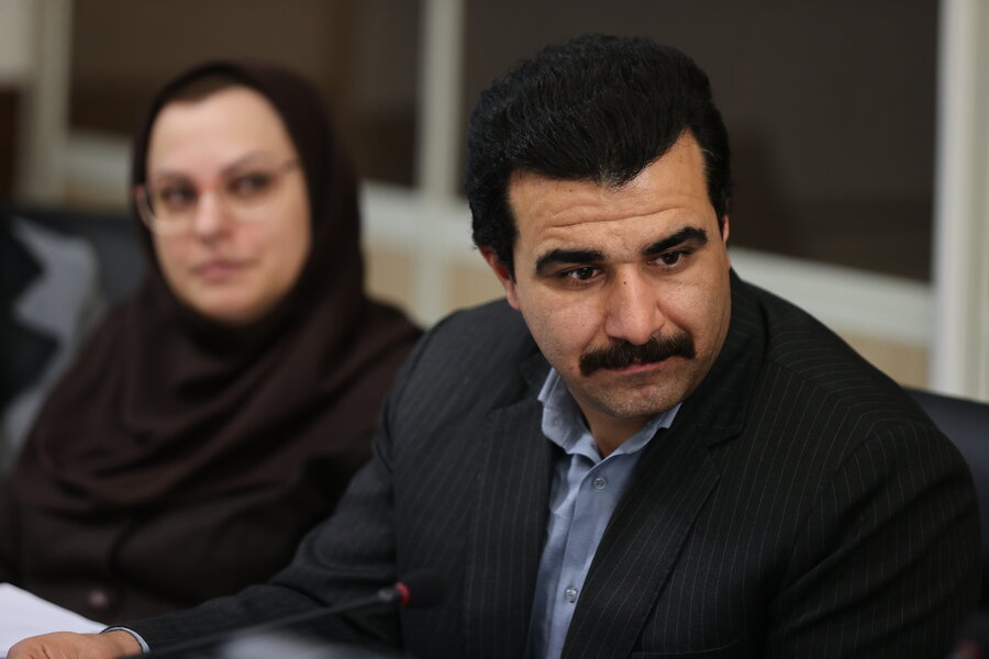 نشست با همکاران دبیرخانه سالمندان