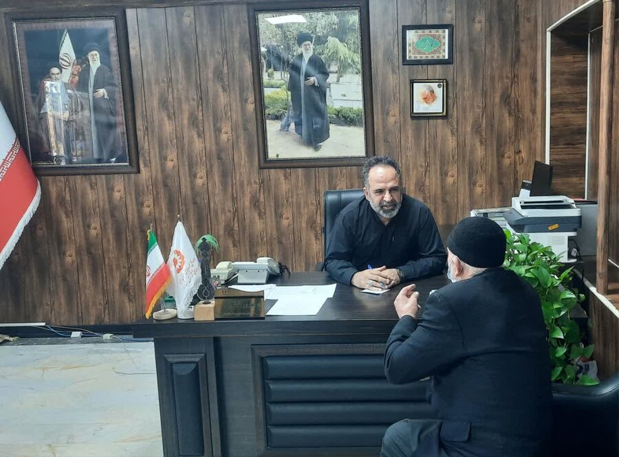 اشتهارد | ملاقات رئیس اداره بهزیستی شهرستان اشتهارد با جامعه هدف محترم