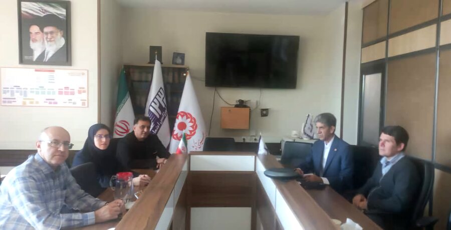 دیدار مدیرکل بهزیستی کرمانشاه با مدیران ستادی سازمان