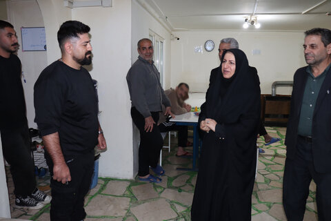 گزارش تصویری| بازدید مدیر کل بهزیستی استان اردبیل و معاون امور توانبخشی از مرکز درمان و توانبخشی بیماران روانی مزمن (یاران)