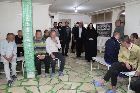 گزارش تصویری| بازدید مدیر کل بهزیستی استان اردبیل و معاون امور توانبخشی از مرکز درمان و توانبخشی بیماران روانی مزمن (یاران)