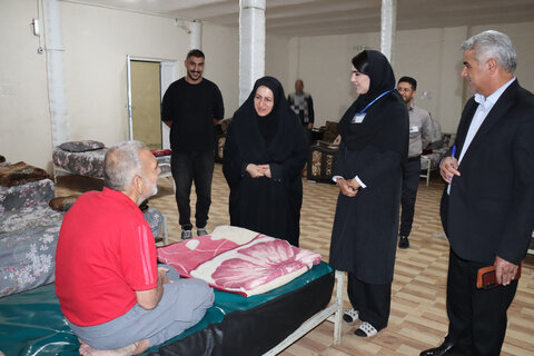 گزارش تصویری| بازدید مدیر کل بهزیستی استان اردبیل و معاون امور توانبخشی از مرکز درمان و توانبخشی بیماران روانی مزمن (یاران)