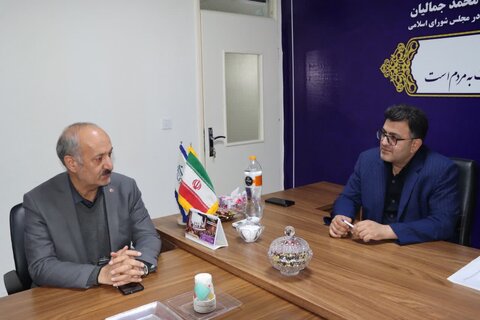 دیدار مدیرکل بهزیستی استان مرکزی با نماینده مردم اراک، کمیجان و خنداب/ تأکید دکتر جمالیان بر پیگیری مطالبات جامعه هدف بهزیستی