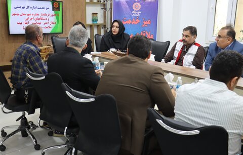 میز خدمت بهزیستی بوشهر برای رسیدگی به مشکلات مددجویان