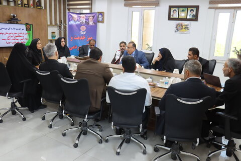 میز خدمت بهزیستی بوشهر برای رسیدگی به مشکلات مددجویان
