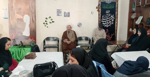 مراسم عزاداری ایام فاطمیه در مرکز شوق زیستن بهزیستی شاهین دژ