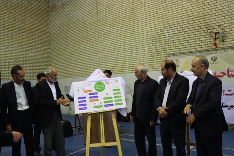 گزارش تصویری ا افتتاحیه طرح سلام در شهرستان خمین