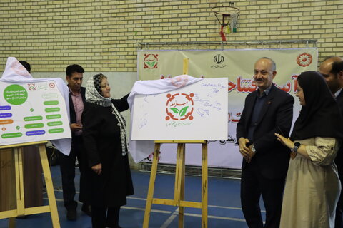 گزارش تصویری ا افتتاحیه طرح سلام در شهرستان خمین